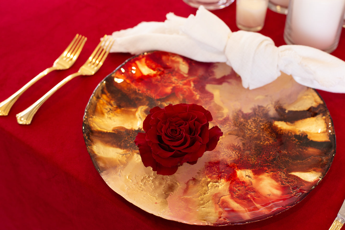 Be Mine, Valentine, TableTop Creation, TableScape, Table Design, Tablescape Rental