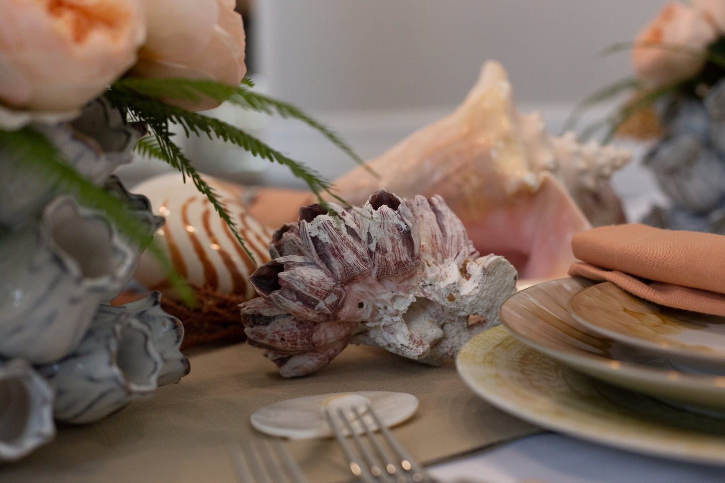 Life's A Beach, TableTop Creation, TableScape, Table Design, Tablescape Rental