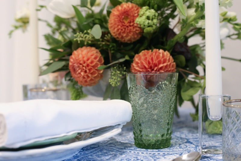 Easy Like Sunday Morning, TableTop Creation, TableScape, Table Design, Tablescape Rental