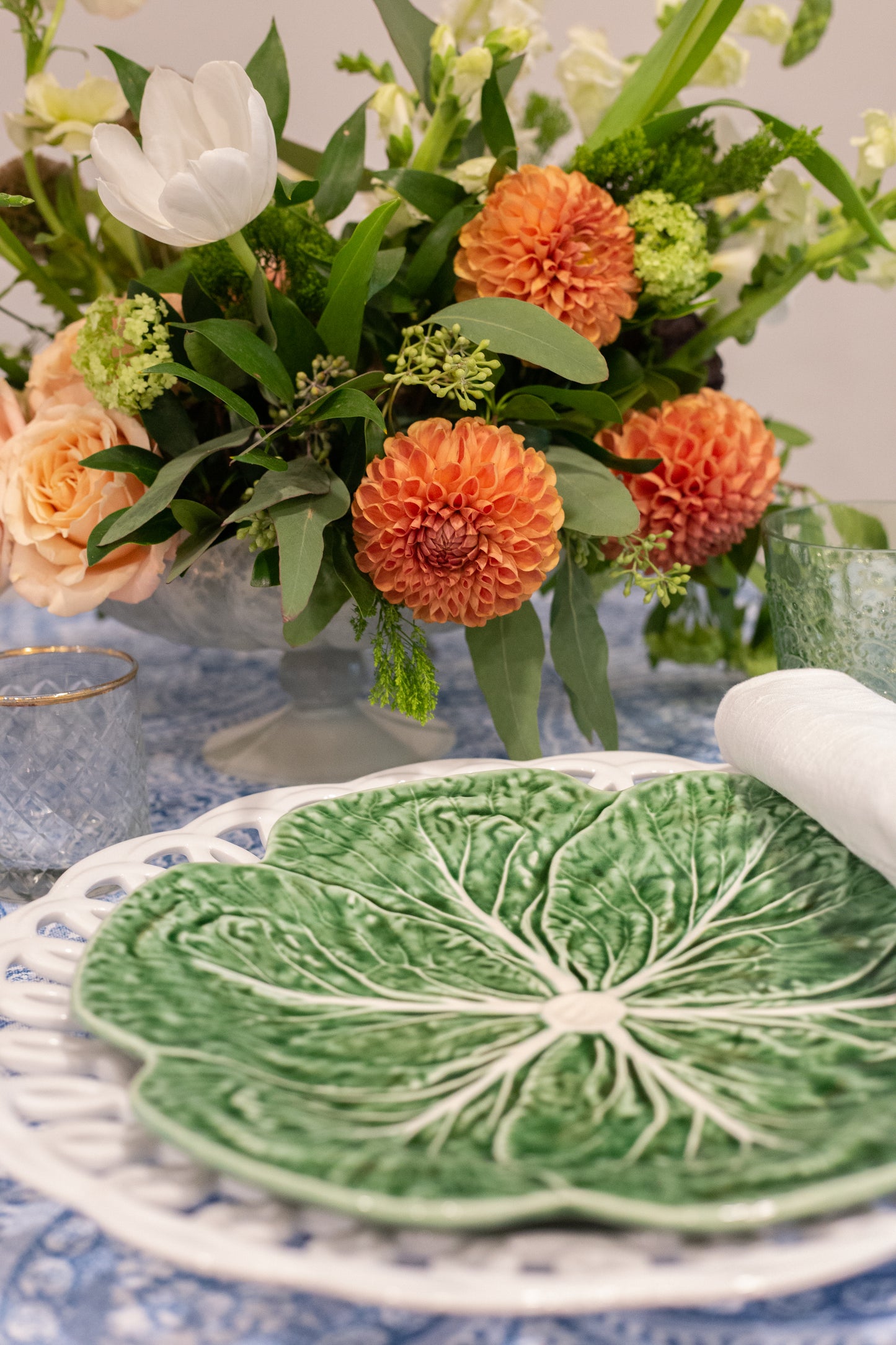 Easy Like Sunday Morning, TableTop Creation, TableScape, Table Design, Tablescape Rental