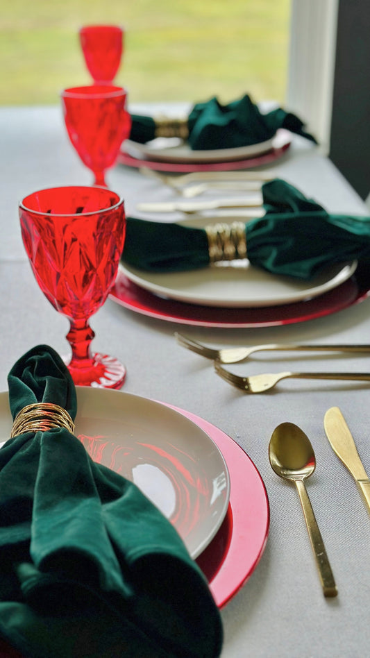TableTop Creations Makes for a MERRY MERRY Intimate Christmas Dinner – Client Testimonial