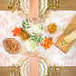 Peachy Keen, TableTop Creation, TableScape, Table Design, Tablescape Rental